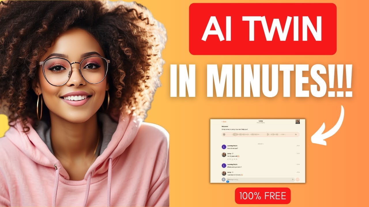 Your AI Clone Of Yourself In Minutes For Free | Your Own AI Digital ...
