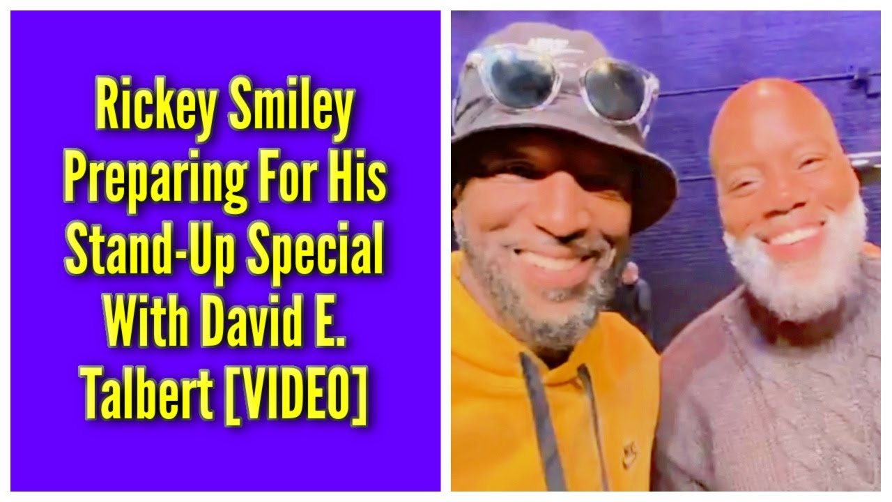 Preparing For My Stand-Up Comedy Special With David E. Talbert