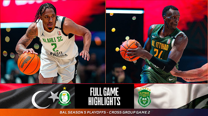 Game Highlights: Al Ahli (Libya) v Al Ittihad (Egypt) - #BAL5 - BAL Playoffs