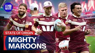 Maroons on the move to the 2026 State of Origin decider | 9 News Australia