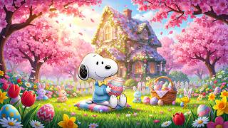 Snoopy’s Cozy Easter Garden Lofi 🌸🐰 Soft Beats to Relax, Focus & Enjoy Happy Spring Moments screenshot 4