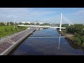 Tyumen Russia 4K. City in Siberia.