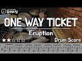One Way Ticket Eruption DRUM COVER One Way Ticket Eruption DRUM COVER