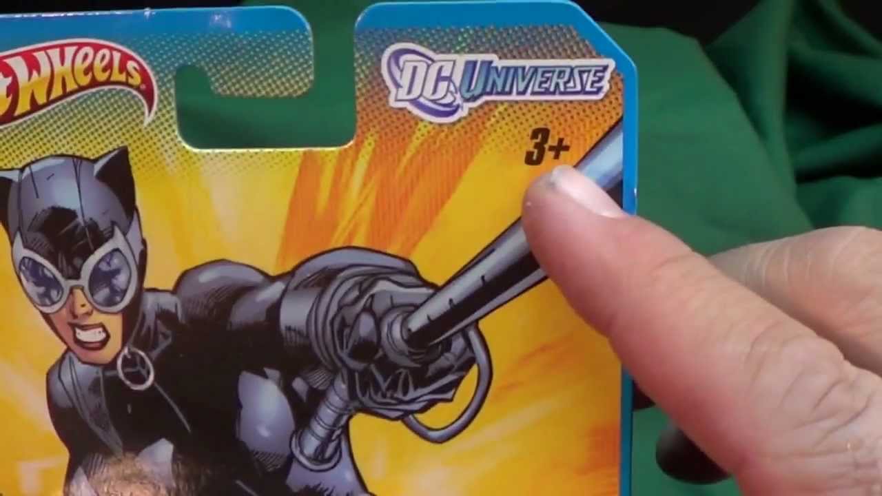 DC Universe Catwoman from Mattel Hot Wheels Character Cars (Cat