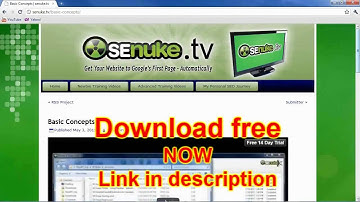 Senuke XCr Portable Download, SEO link building Software