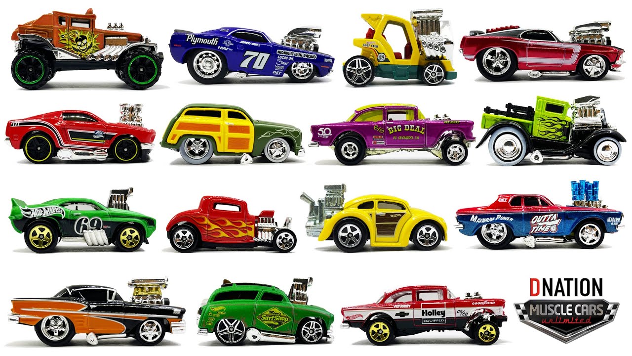 Best Diecast Muscle Car Collection 1:64 scale by Dnation