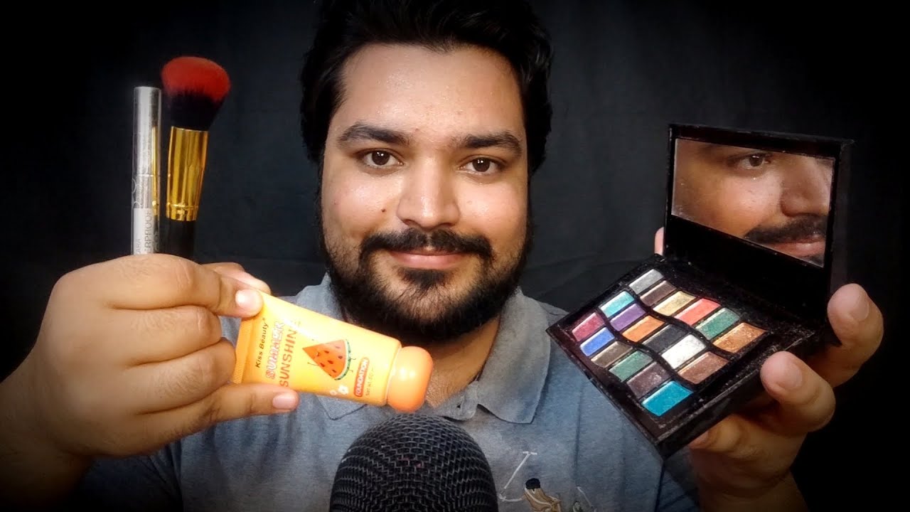 ASMR Makeup | Getting You Ready For Your Instagram Shoot 🥰 ( Whisper And Layer Sounds