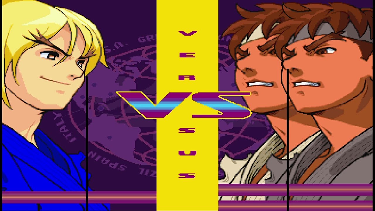 Ken VS Evil Ryu and Evil Ryu STREET FIGHTER ALPHA3 MAX - YouTube