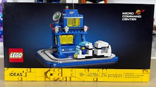 LEGO Ideas Mirco Command Center (40786) 2025 Promo Review!