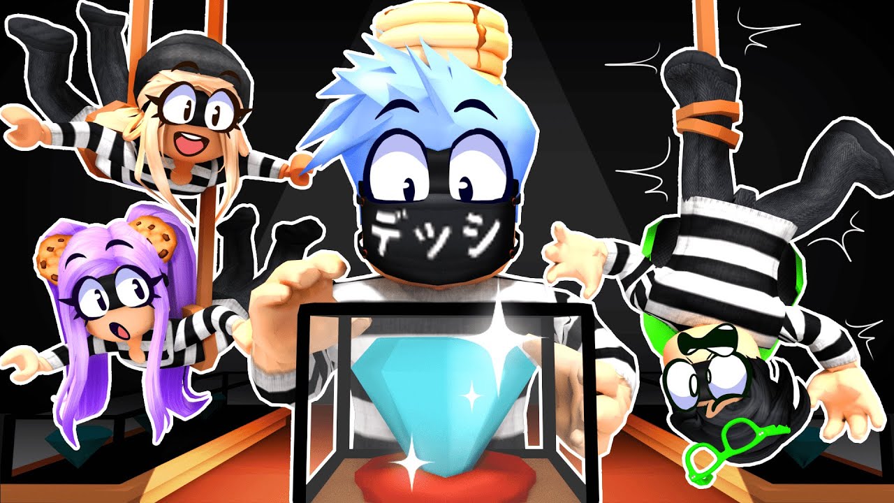 WE ROBBED THE MOST SECURE JEWELRY STORE IN THE WORLD... Roblox ...
