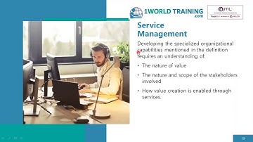 Key concepts of service management | ITIL4 Foundation | AXELOS | 1WorldTraining.com