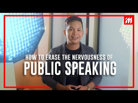 How to Erase the Nervousness of Public Speaking?