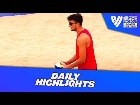 Day 1 Men's Daily Highlights Agadir 2022 #BeachProTour