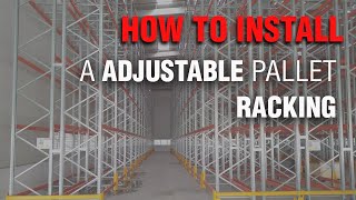 How to install a adjustable pallet racking of 2.742 pallets | Sucroal S.A | Assembly - Time Lapse by AR Racking - Storage Solutions 162 views 2 months ago 1 minute, 48 seconds