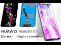 Huawei Mate 20 Lite SNE-LX1 Glass Touch Screen and LCD Replacement DIY Tutorial