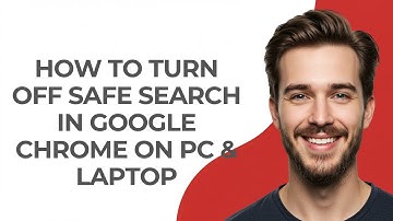 How To Turn Off Safe Search In Google Chrome On PC & Laptop - GUIDE!