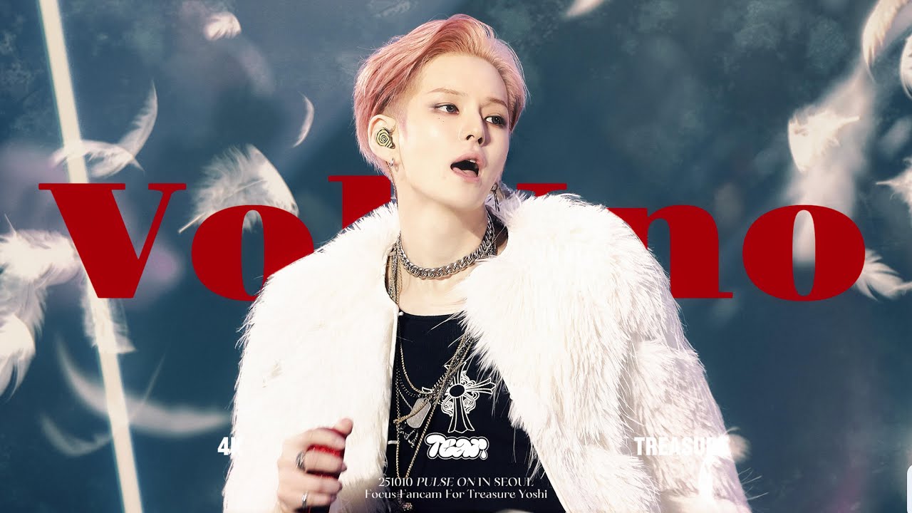 [4K] 251010 “MAMA Intro+VolKno”| TREASURE Yoshi Fancam | 트레저 요시 직캠