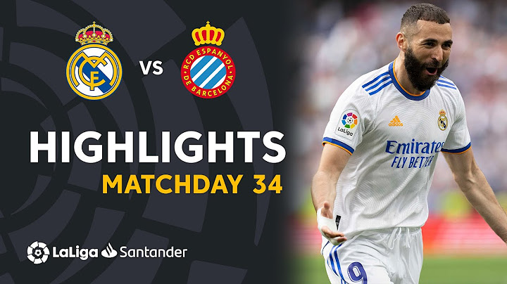 Highlights Real Madrid vs RCD Espanyol (4-0)