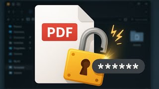 Como Quitar la Contraseña a un PDF ✅ Como desbloquear mi archivo PDF 2025