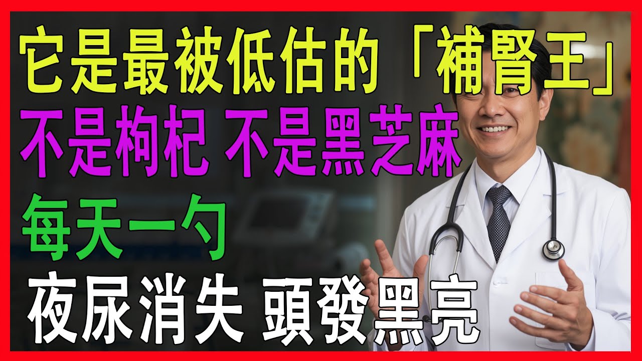 比枸杞更補腎、比黑芝麻更養髮的東西竟然是它！每天一勺，夜裡再也不用起床跑廁所
