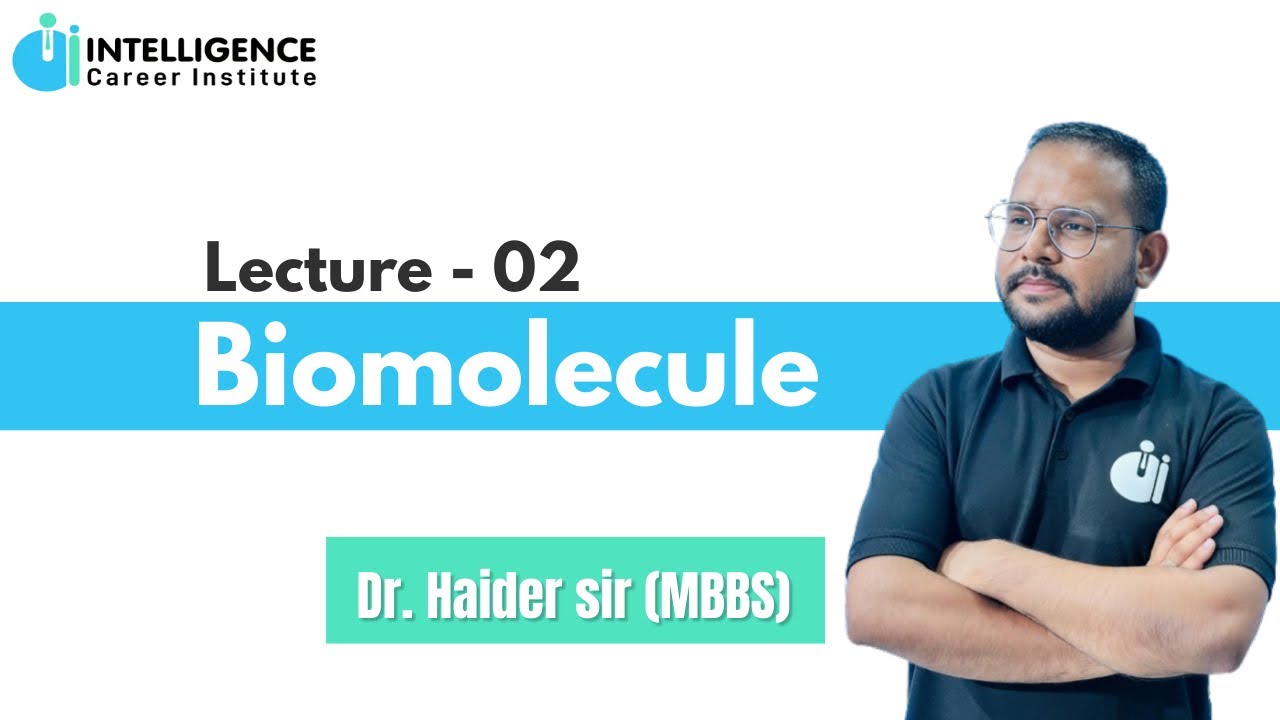 L-2 Amino Acid By Dr. Haider sir (MBBS) Intelligence career institute ...
