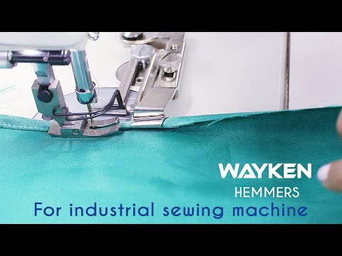 Class 64: How to use Wayken Hemmer/ Hem Folder for industrial or pedal sewing machines