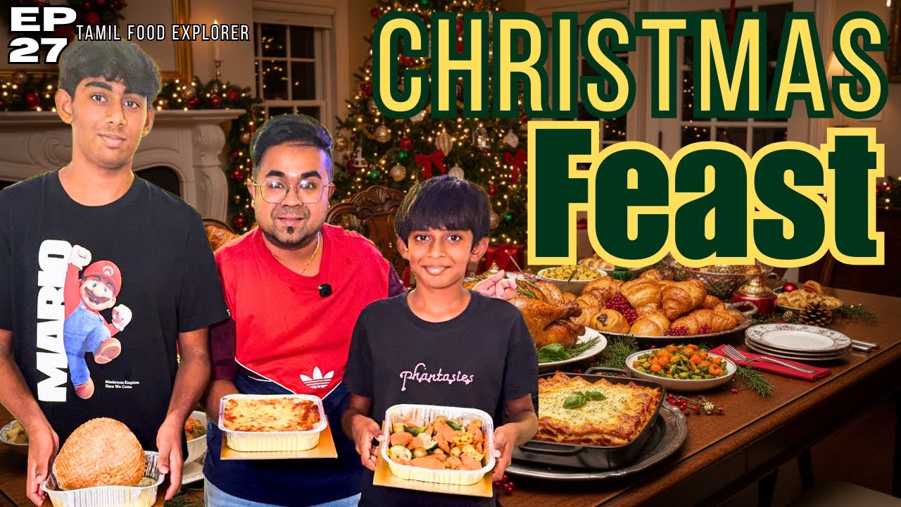 Christmas Special Feast | Tamil Food Explorer Ep.27 | Delifrance (Halal)