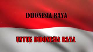 Lagu Indonesia Raya  - Teks Lirik Text  I  Instrumental