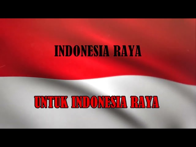 Lagu Indonesia Raya  - Teks Lirik Text  I  Instrumental class=