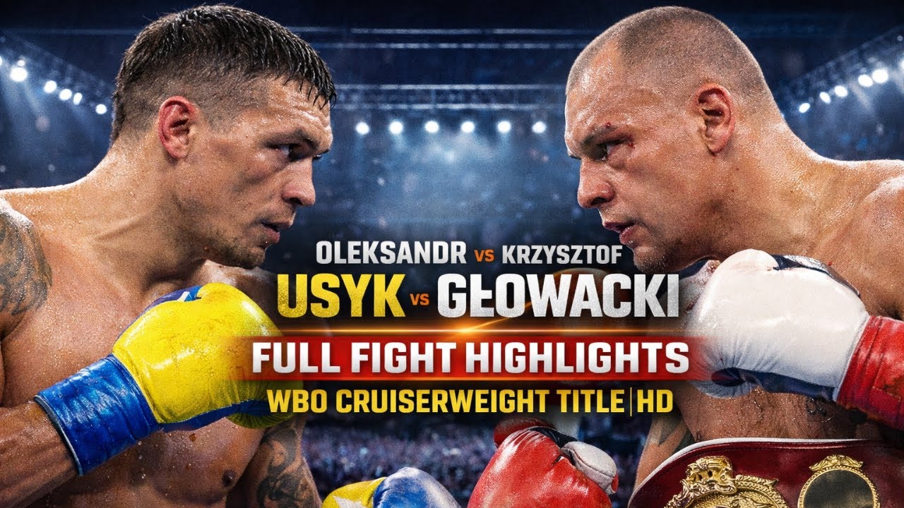 Oleksandr Usyk vs Krzysztof Głowacki | FULL FIGHT HIGHLIGHTS | WBO Cruiserweight Title | HD