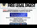 Topic: Understanding UK Adoption Visas: Bringing an Overseas Child to the UK.