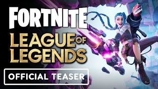 Fortnite x League of Legends - Official Arcane Jinx Teaser Trailer