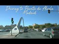 POV Driving to Puerta de Alcala  Madrid Spain 4K