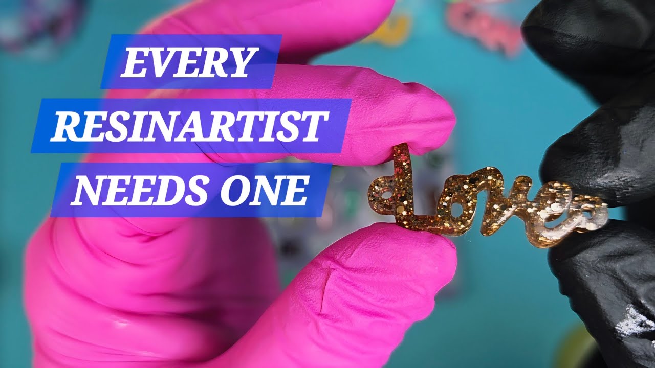 Осталась лишняя эпоксидная смола? Используйте это!! #искусствоизсмолы #поделкиизсмолы #урок