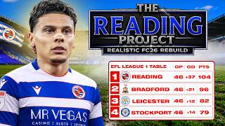 THE READING PROJECT! Hyper Realistic FC26 Rebuild!