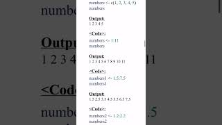 Vectors in R Language || #R Language