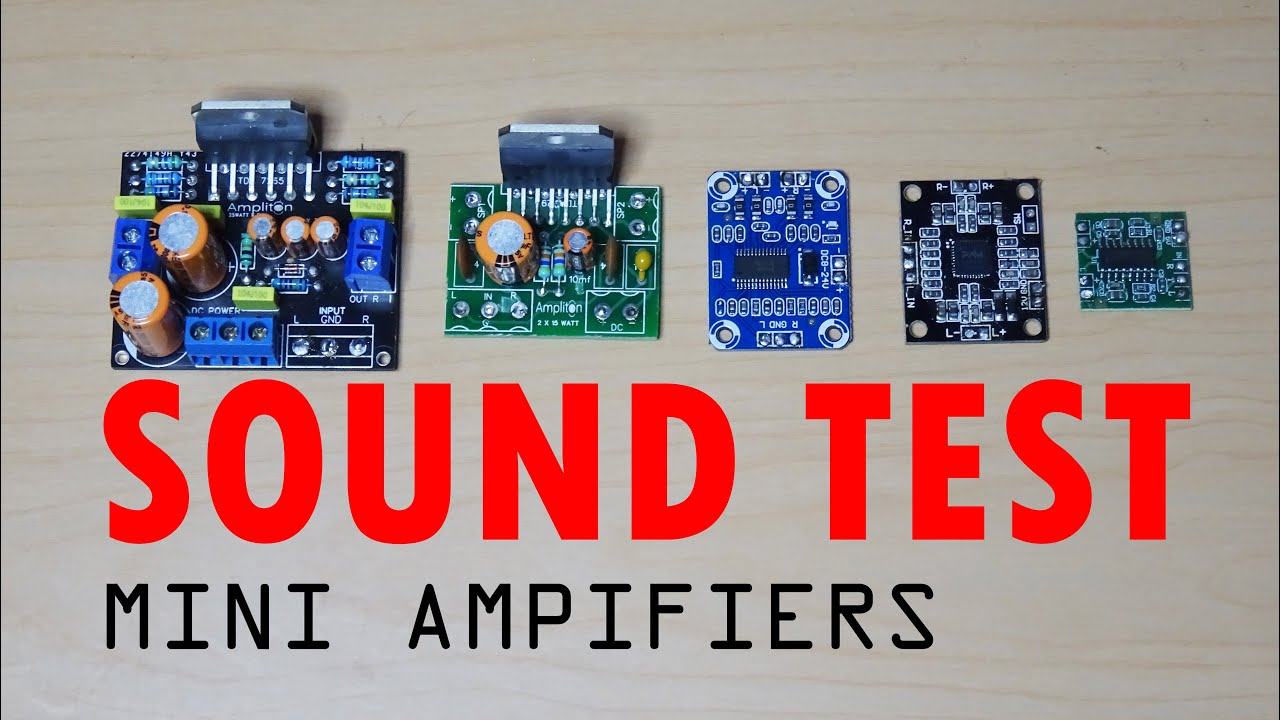 TDA 7265 VS TDA 7297 VS TPA 3110 VS PAM 8610 VS PAM 8403 MINI AMPLIFIERS SOUND TEST