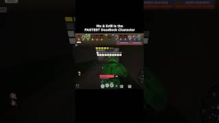 Mo &amp; Krill Is the FASTEST Deadlock Character | Deadlock