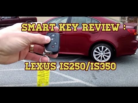 Lexus IS 250 Sedan Remote Key Fob Review - DIY Learning Tutorials How To