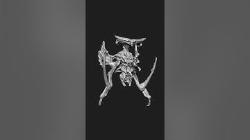 com4_0142 |  Zbrush Timelapse | #zbrush  #3dmodeling #3d #character  #creature #shorts