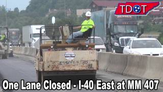 I-40 Exit 407 Diverging Diamond Interchange Project - June 3, 2014