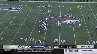 a succesful fake punt...on 4th & 23