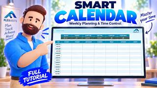 Smart Calendar Tutorial | Google Sheets Template