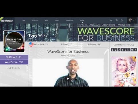 Review of the new Social Media platform, WaveScore