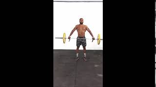 Strict High Pull (snatch grip)