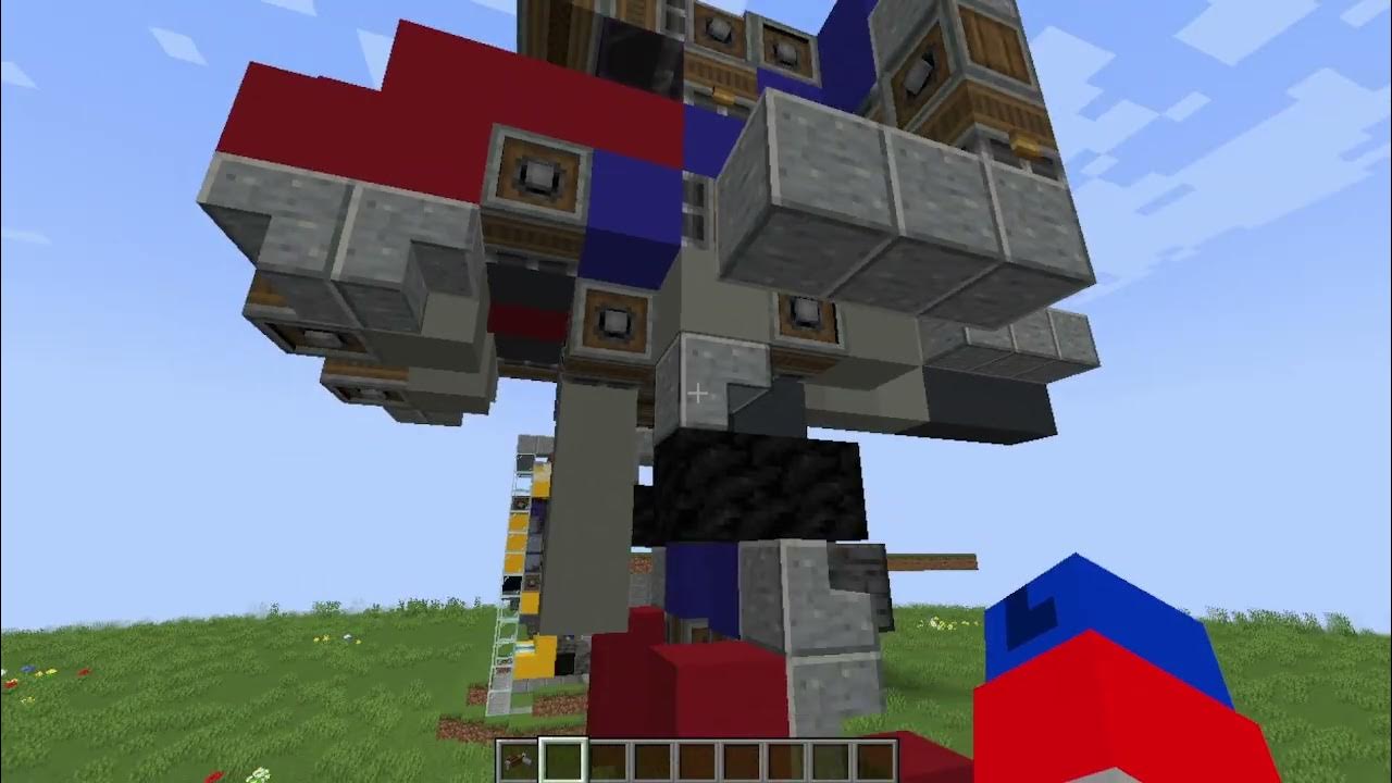 Transformers mc create mod p1 movie optimus prime youtube