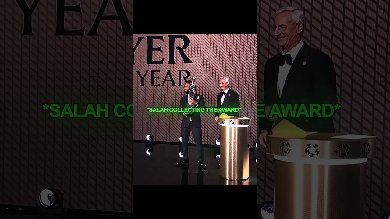 Salah won the PFA Award ☠️🥶🐐 