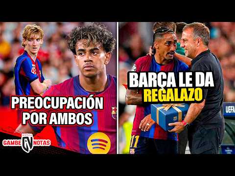 Worry over Lamine and Gordon | Barça gives Raphinha a huge gift | Güler would "sign" a star for M...