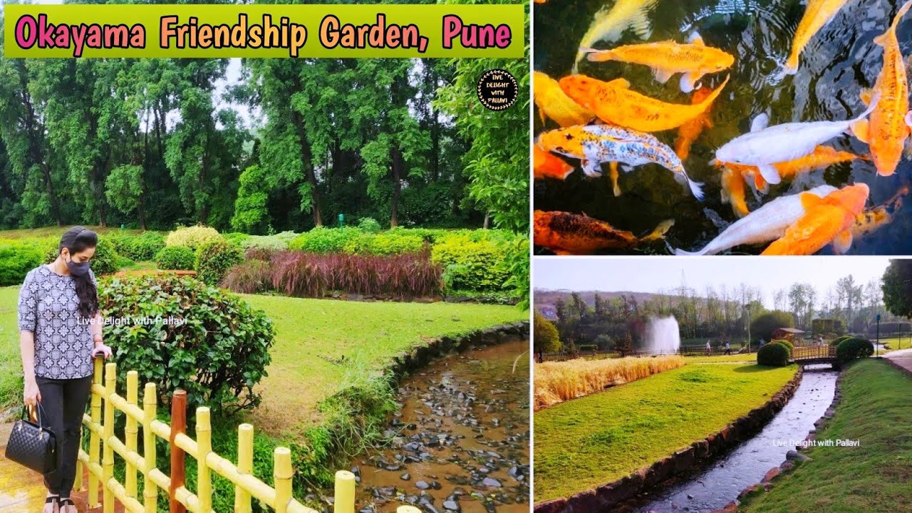 Okayama Friendship Garden Pune Maharashtra😍❤ | Pu La Deshpande Garden Pune | Friendship Garden Pune