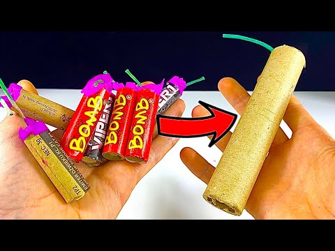 how to make LOUD crackers | how to make firecrackers for diwali | how to make firecrackers #diwali